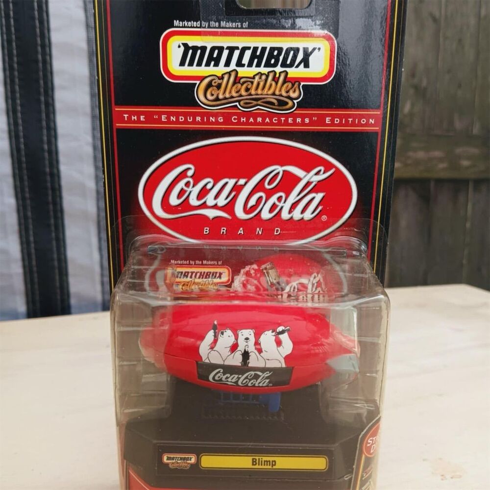 2000 Matchbox Coca-Cola Blimp "The Enduring Characters Edition"